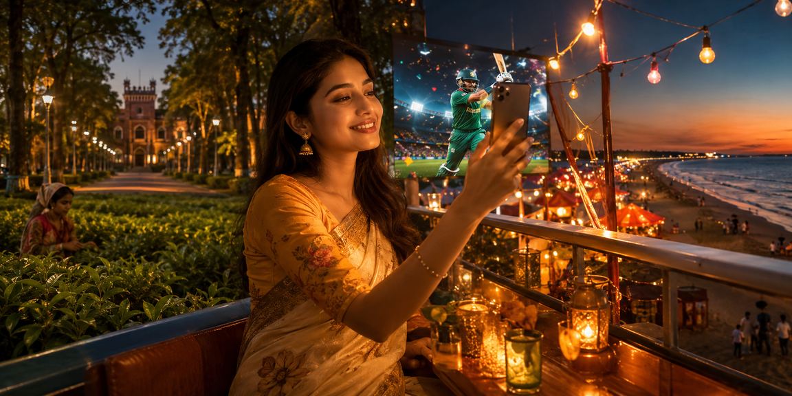কক্সবাজারে ক্রিকেট বেটিংয়ের দৃশ্য